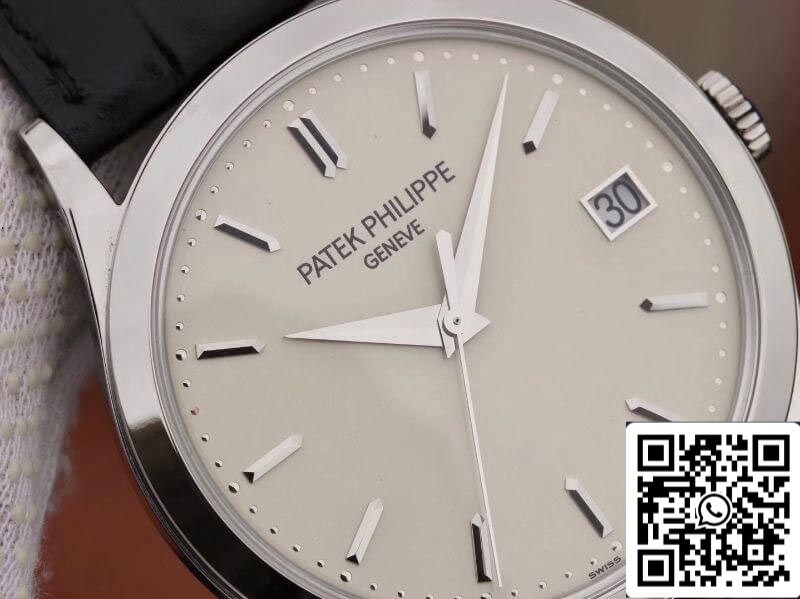 Patek Philippe Calatrava 5296G-010 ZF Factory 1:1 Melhor Edição Suíça ETA324CS