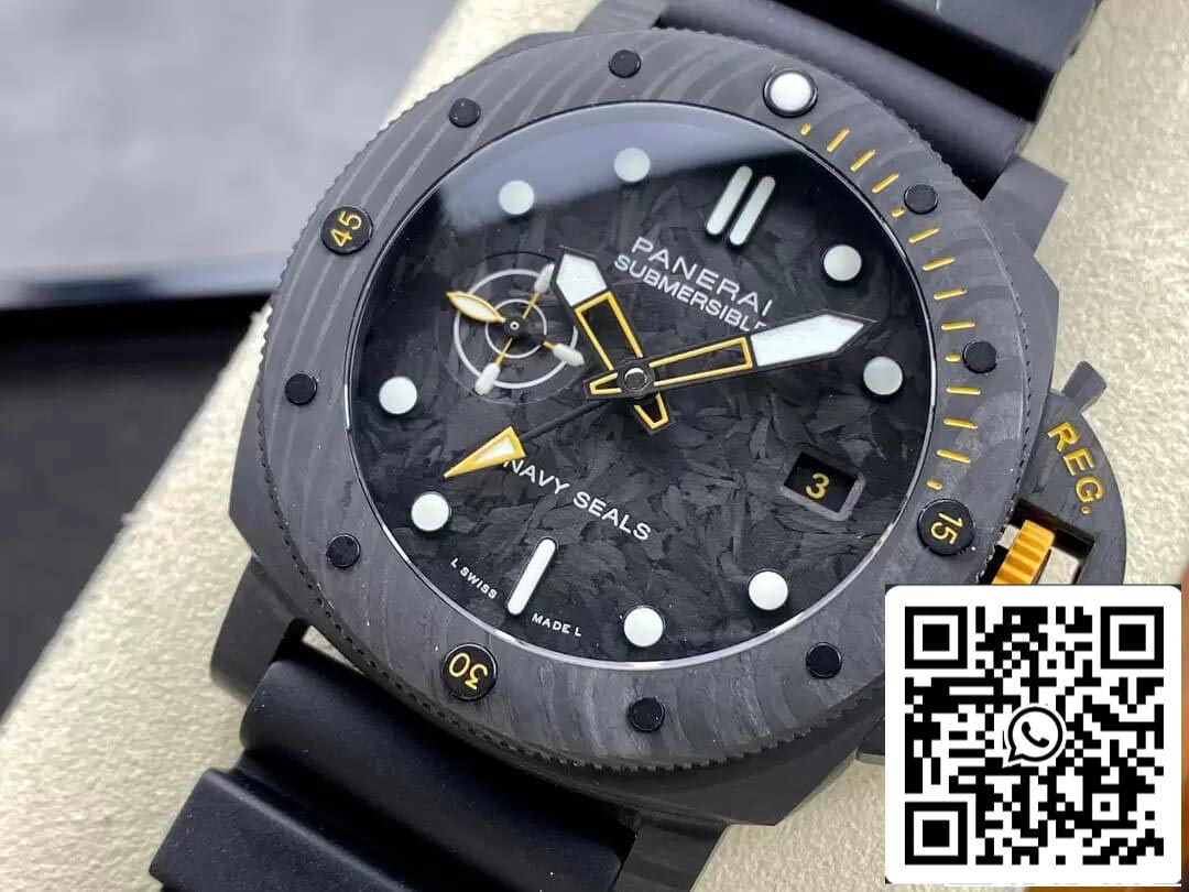 Panerai Submersible PAM1324 1:1 Best Edition VS Factory Custodia in fibra di carbonio