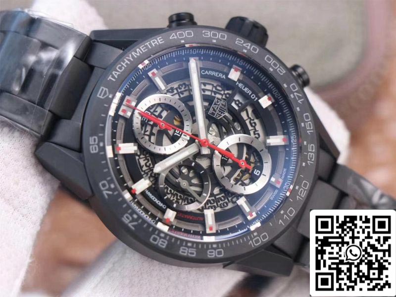 Tag Heuer Carrera CAR2090.BH0729 1:1 Meilleure édition XF Factory Mouvement personnalisé en céramique noire