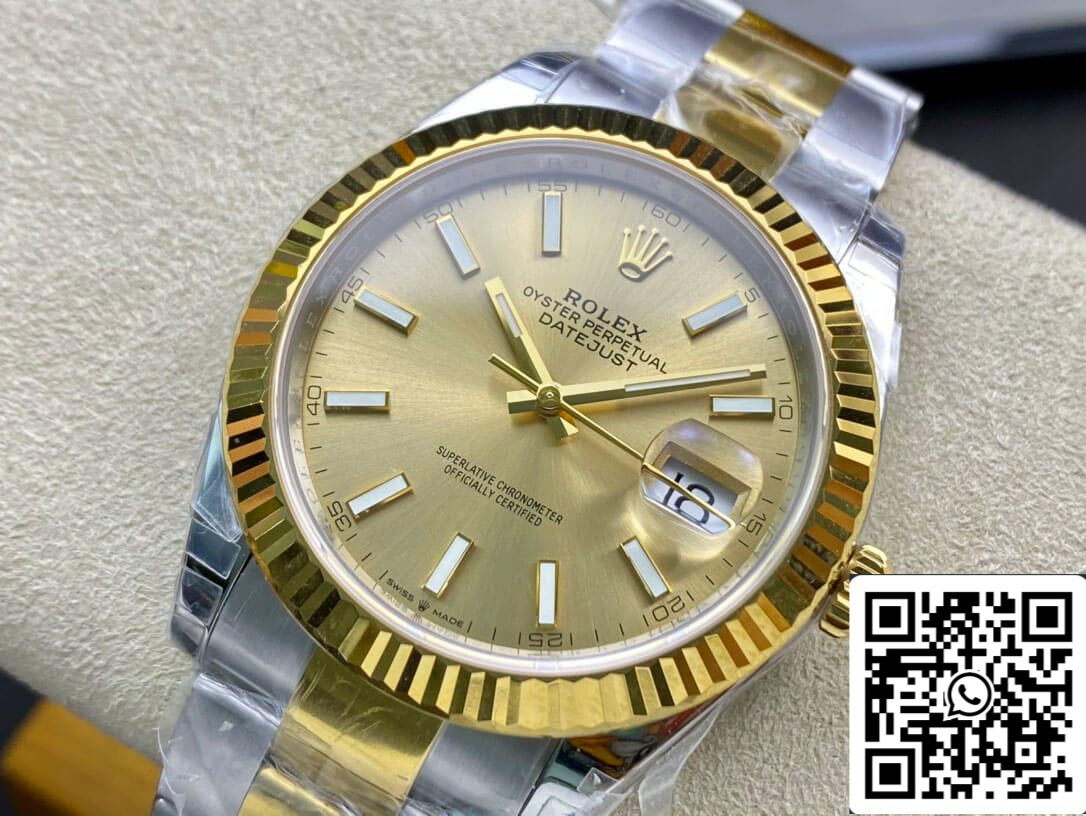 Rolex Datejust M126333-0009  41mm Oyster Strap VS Factory Stainless Steel