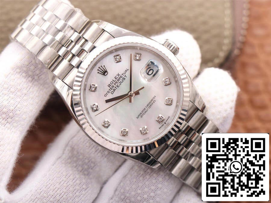 Rolex Datejust M126234-0019 1:1 Best Edition EW Factory Mother-Of-Pearl Dial