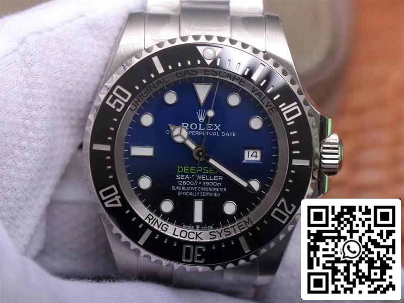 Rolex Sea-Dweller Deepsea M126660-0002 1:1 Meilleure édition Noob Factory D-Blue Swiss ETA3235