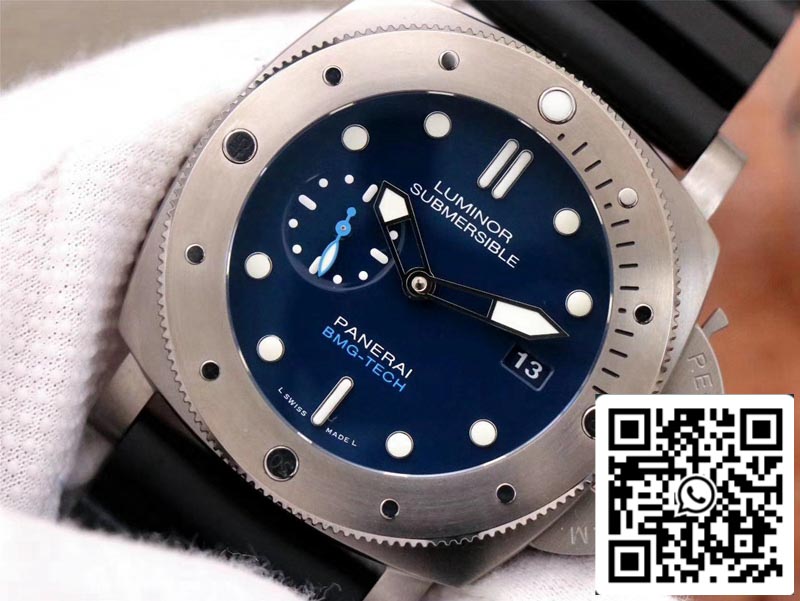 Panerai Submersible PAM00692 1:1 Best Edition VS Factory Blue Dial Swiss ETA9010