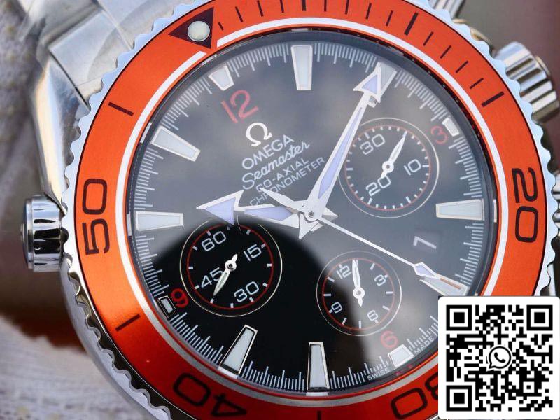 Omega Seamaster Planet Ocean 232.30.46.51.01.002 1:1 Best Edition Swiss ETA7750 Dial negro con marcador naranja