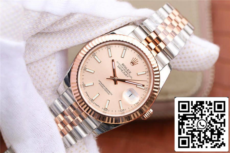 Rolex Datejust M126331-0010 1:1 Meilleure édition EW Factory Or rose