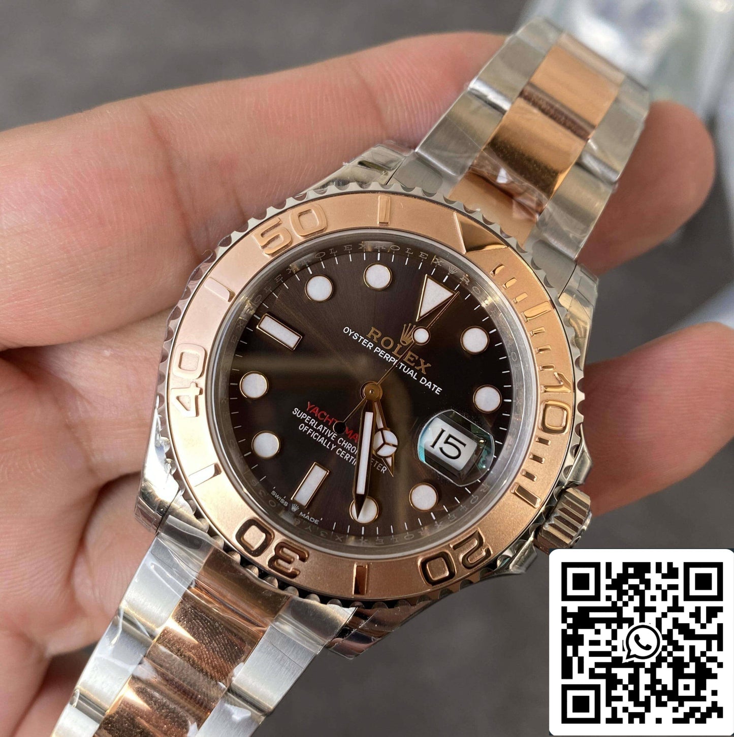 Rolex Yacht Master M126621-0001 1:1 Best Edition VS Factory Chocolate Dial