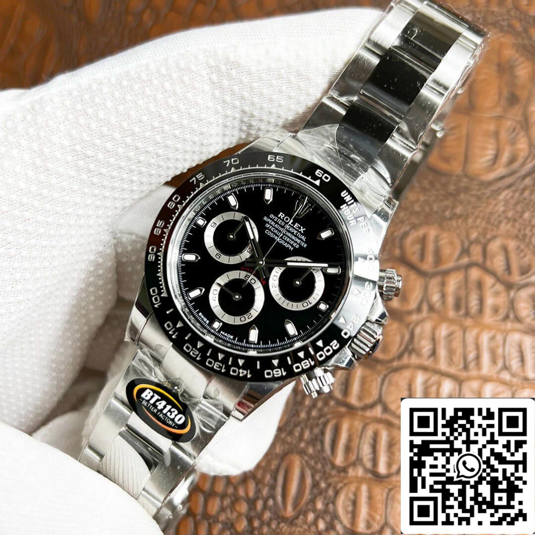 Rolex Daytona M116500LN-0002 1:1 Best Edition BT Factory Black Dial