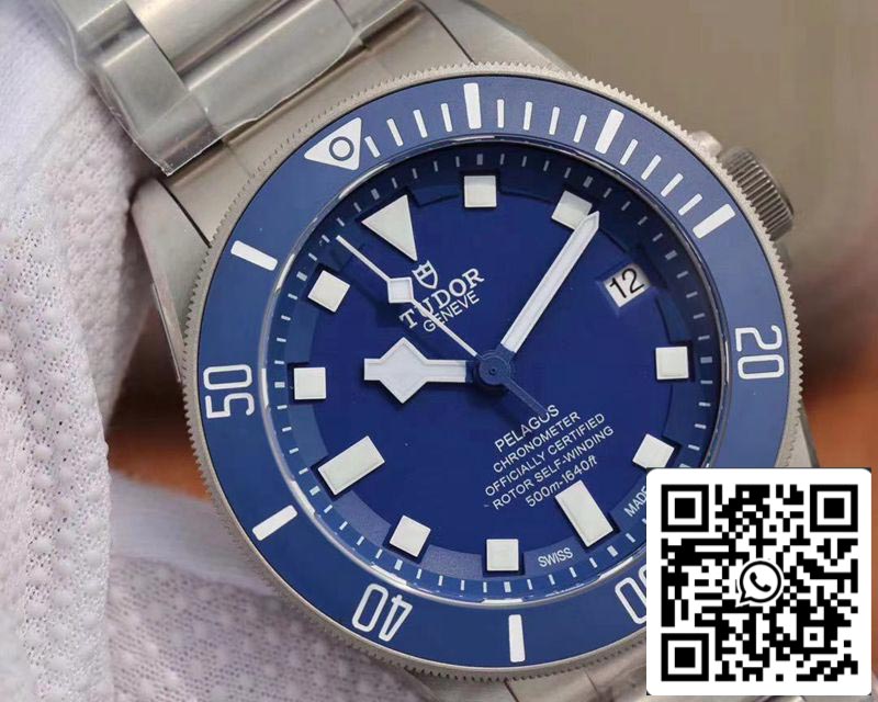 Tudor Pelagos M25600TB-0001 1:1 Melhor Edição XF Factory V4 Mostrador Azul