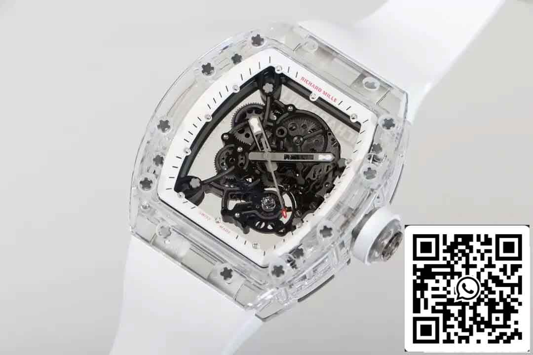 Richard Mille RM055 Meilleur bracelet en caoutchouc RM Factory édition 1:1