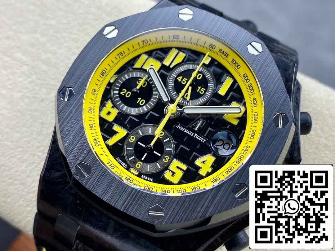 Audemars Piguet Royal Oak Offshore 26176FO.OO.D101CR.02 1:1 Migliore edizione JJF Factory quadrante nero