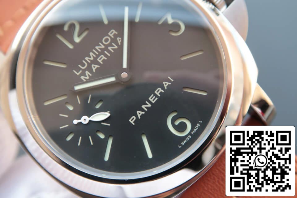 Panerai Luminor PAM 00111 1:1 Meilleure édition VS Cadran noir d'usine