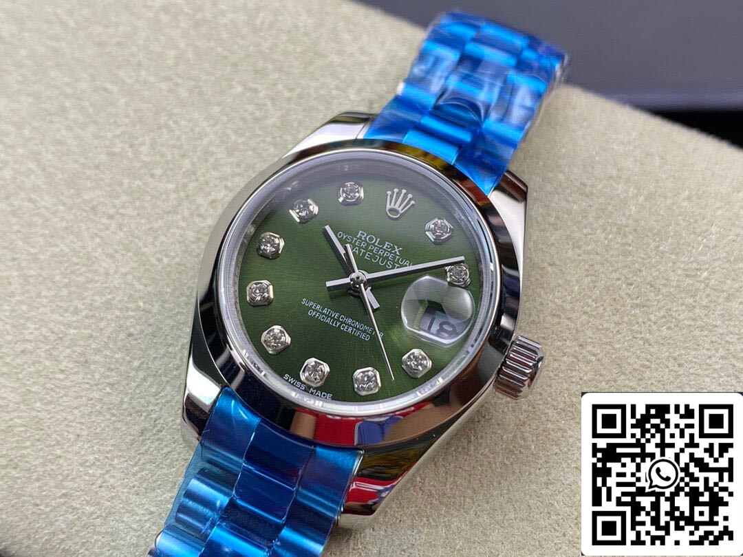 Rolex Datejust 28MM 1:1 Meilleure édition BP Factory Cadran vert