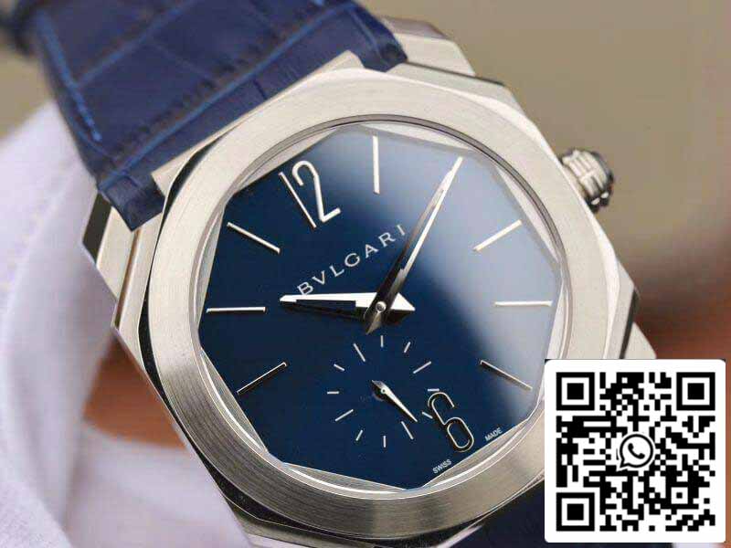 Bvlgari Octo Finissimo Extra Thin Automatic 103035 Blue Dial Men’s Watch 1:1 Best Edition Swiss BVL193