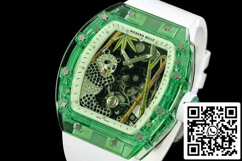 Richard Mille RM26-01 Tourbillon Meilleure édition 1:1 RM Factory Cadran squelette vert