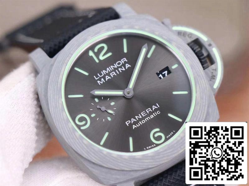 Panerai Luminor PAM01119 1:1 Meilleure édition VS Factory Carbon Fiber Swiss P9010