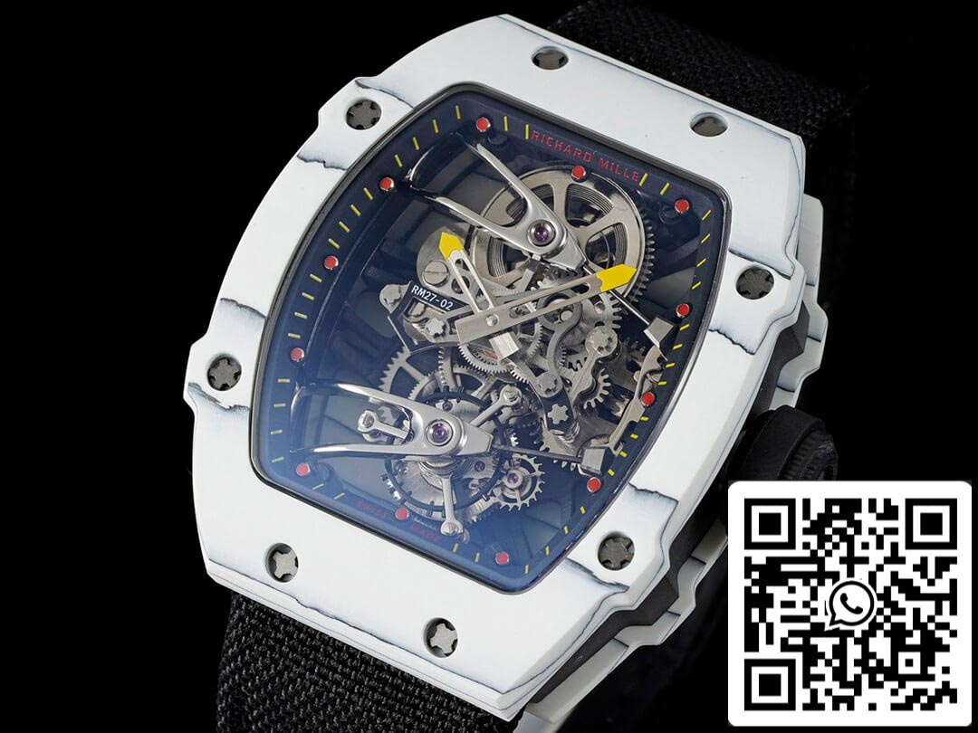 Richard Mille RM27-02 Rafael Nadal Tourbillon 1:1 Best Edition RM Factory Black Strap