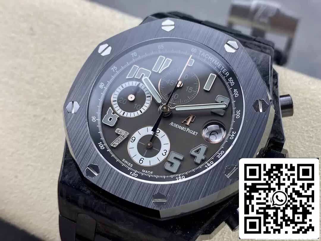 Audemars Piguet Royal Oak Offshore 26205AU.OO.D002CR.01 1:1 Best Edition APF Factory quadrante nero