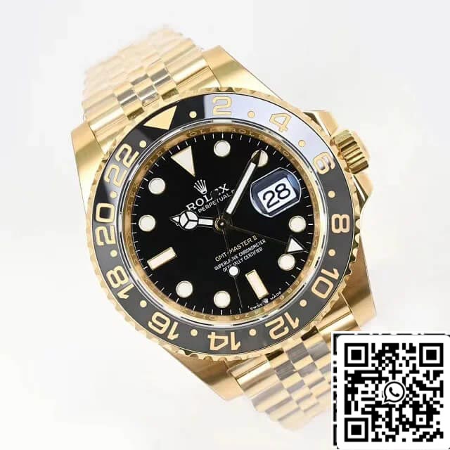 Rolex GMT Master II M126718grnr-0001 1:1 Best Edition EW Factory Black Dial