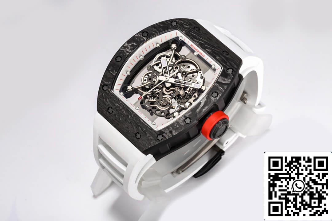 Richard Mille RM-055 1:1 Meilleure édition BBR Factory Boîtier en fibre de carbone