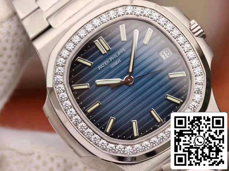 Patek Philippe Nautilus 5711 PF Factory 1:1 Melhor Edição Suíça ETA324 Mostrador Azul