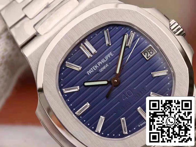 Patek Philippe Nautilus 5711/1P 40º Aniversário PF Factory 1:1 Melhor Edição Suíça ETA324