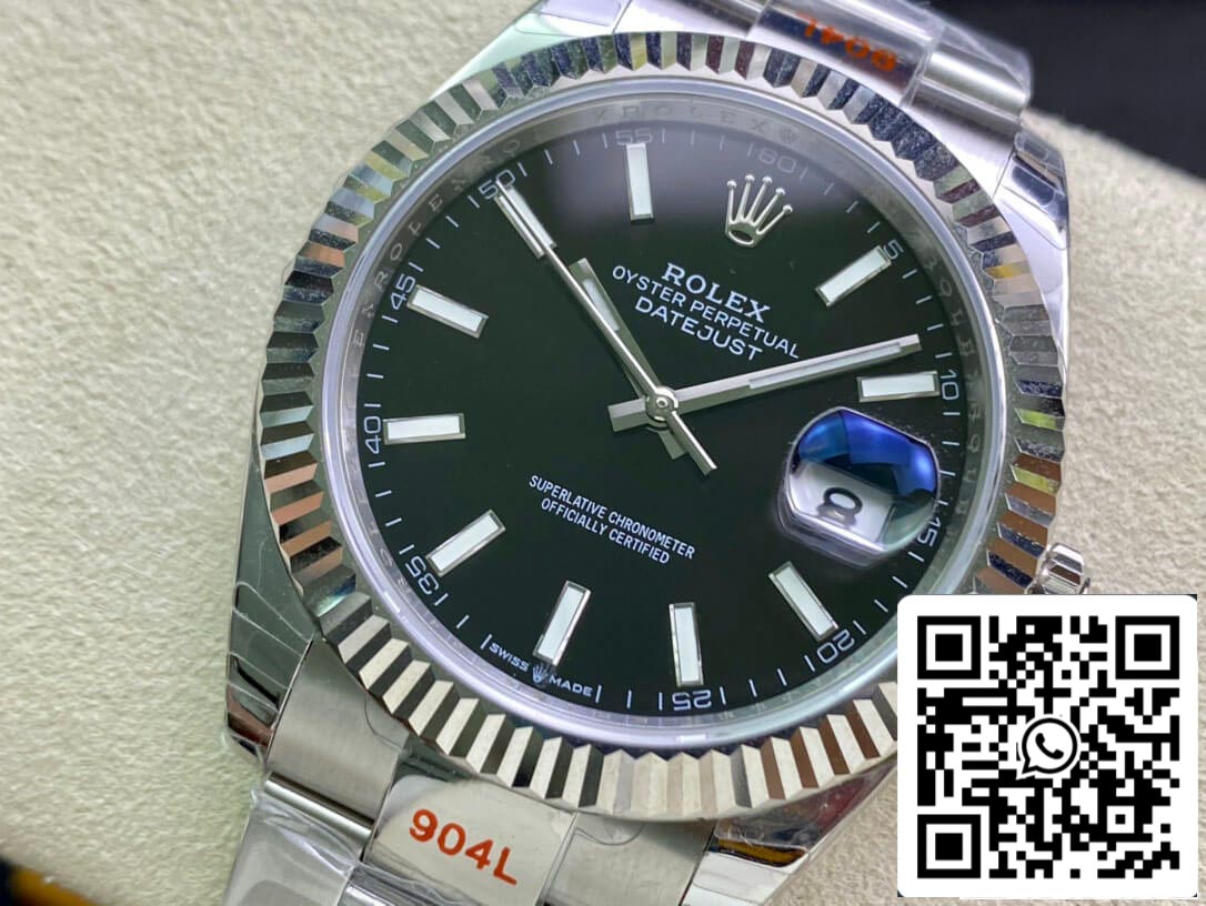 Rolex Datejust M126334-0017 1:1 Meilleure édition EW Factory Cadran noir