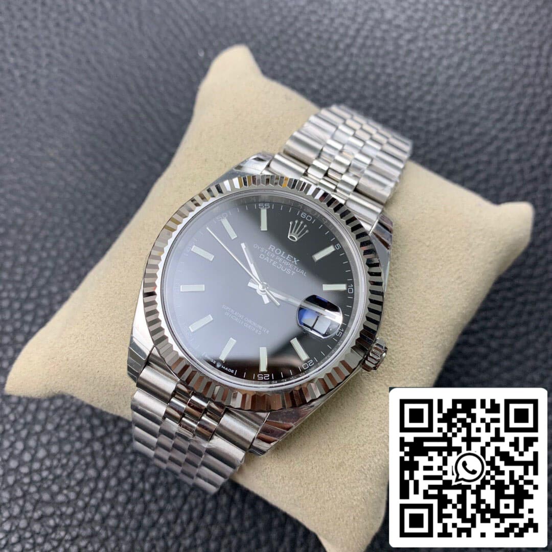 Rolex Datejust M126334-0018 1:1 Meilleure édition EW Factory Cadran noir