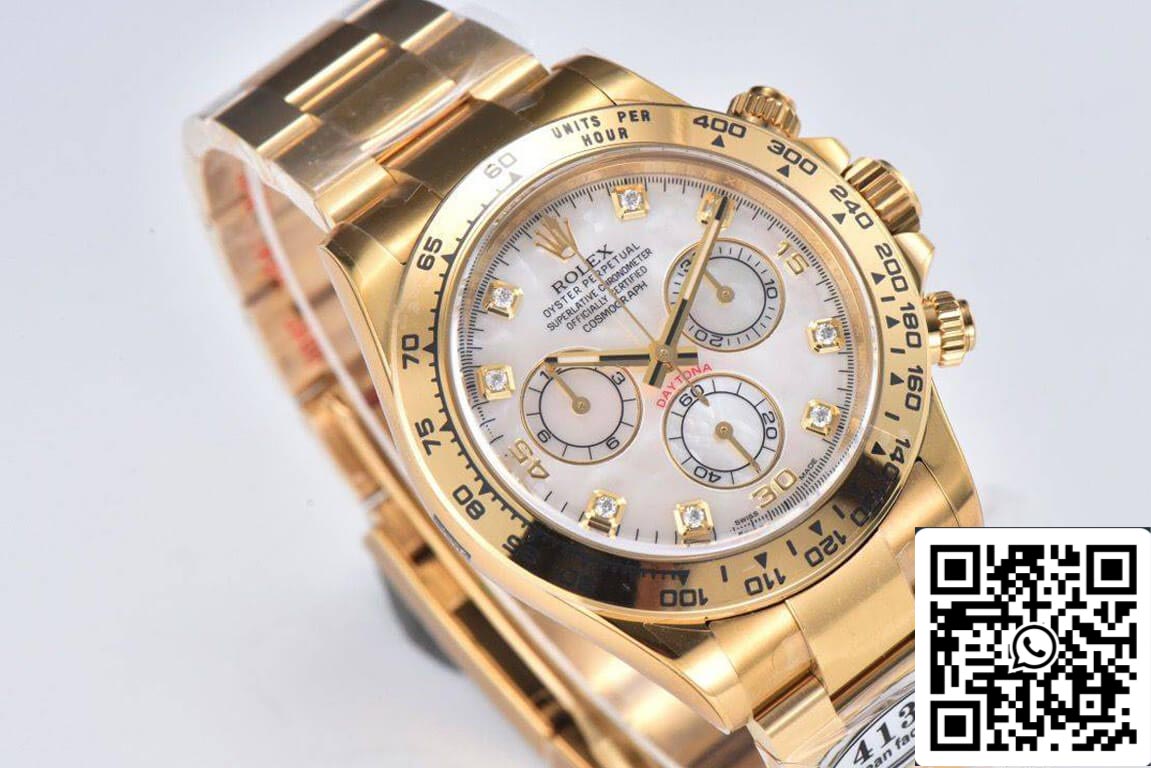 Rolex Cosmograph Daytona M116508-0007 1:1 Meilleure édition Clean Factory Or jaune