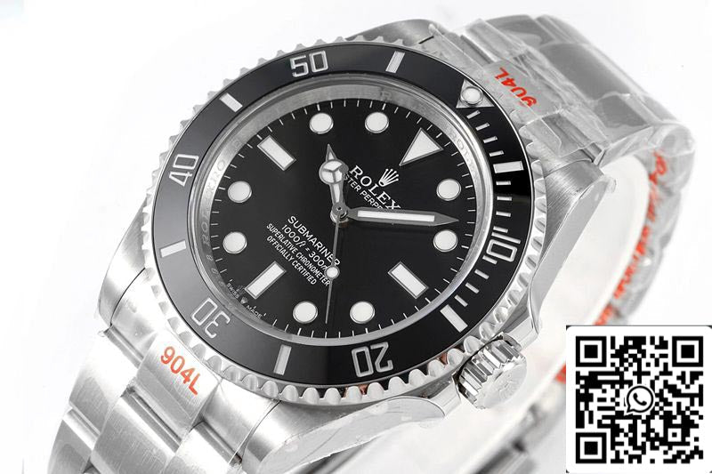 Rolex Submariner 114060-97200 1:1 Best Edition ROF Factory Black Dial Swiss ETA2824