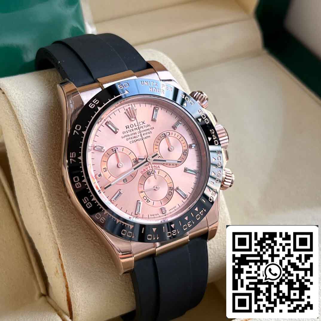 Réplique Rolex Daytona M116515ln-0021 Meilleure lunette en céramique 1:1 BT Factory