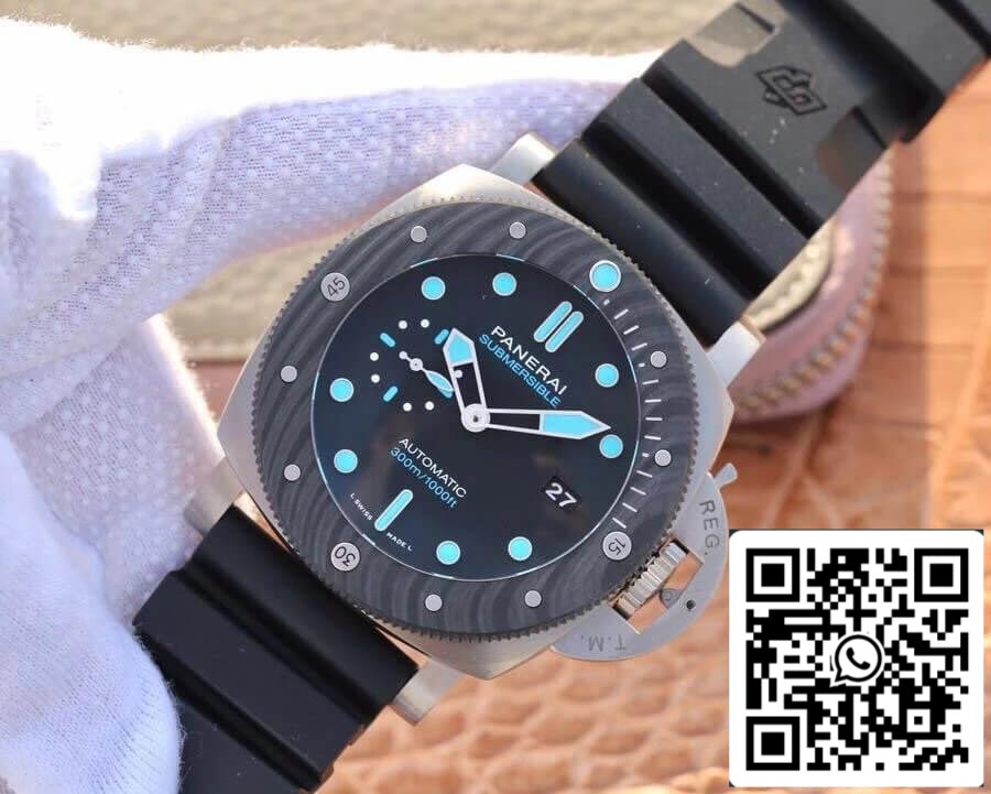 Panerai Submersible PAM00799 1:1 Best Edition VS Factory Black Dial