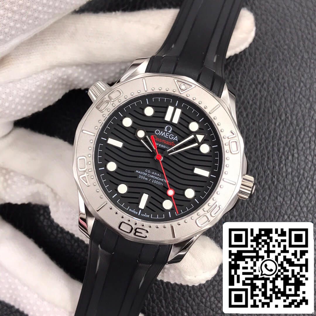 Omega Seamaster Diver 300M 210.32.42.20.01.002 1:1 Beste Edition VS Fabrik schwarzes Zifferblatt