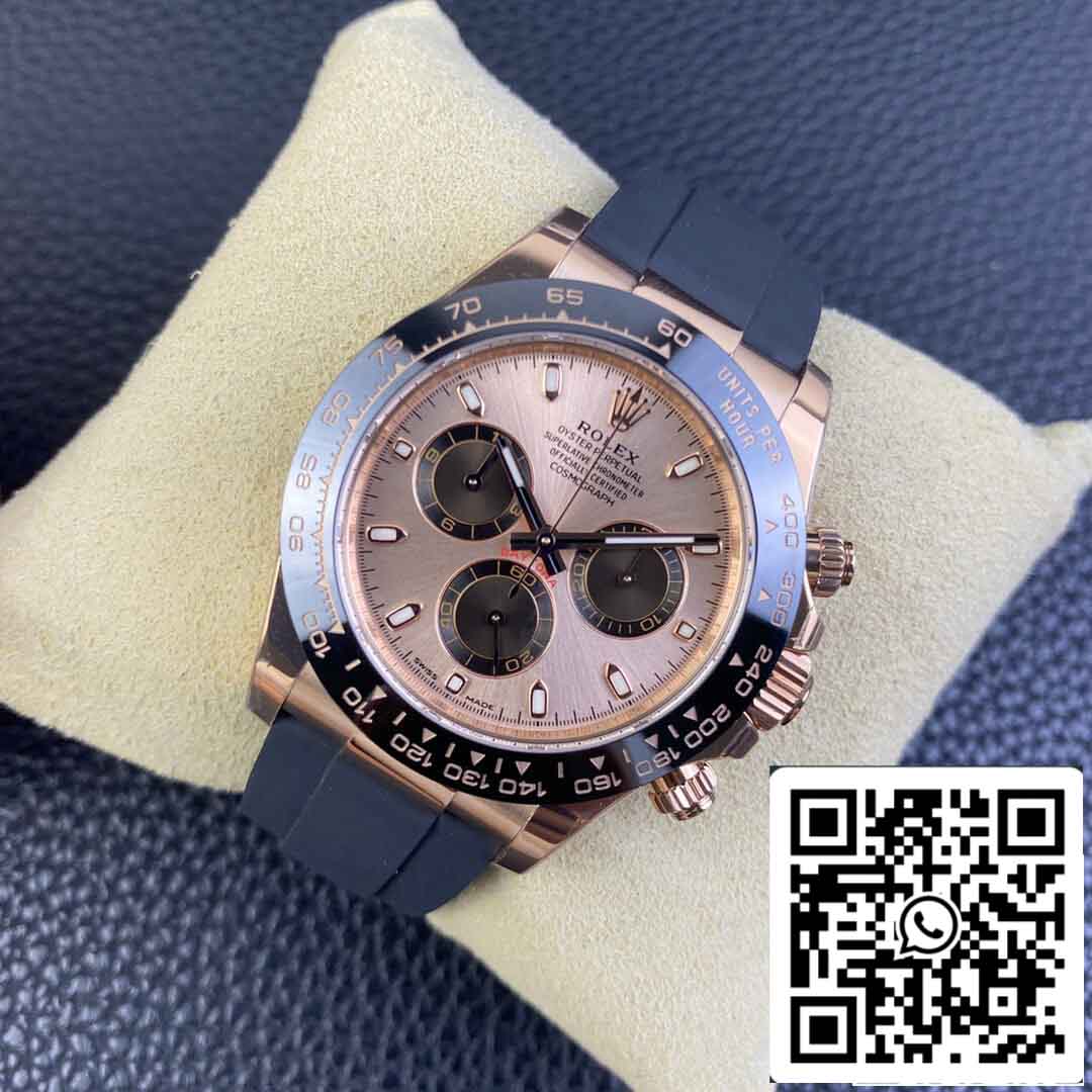 Réplique Rolex Daytona M116515ln-0018 Meilleure lunette en céramique 1:1 BT Factory