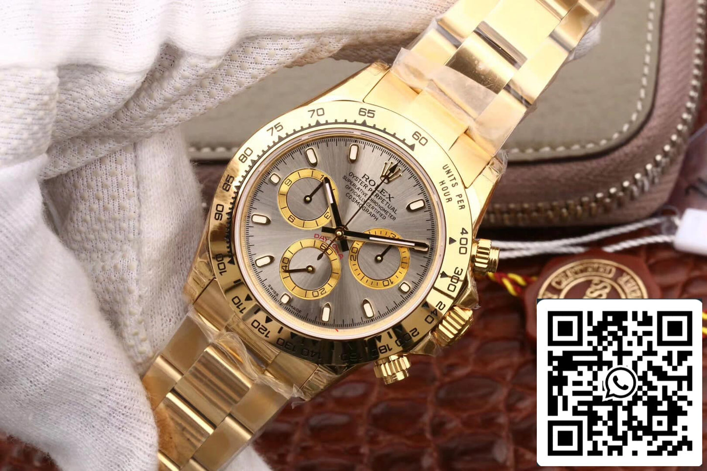 Rolex Daytona Cosmograph 116508 1:1 Migliore edizione JH Factory Gold