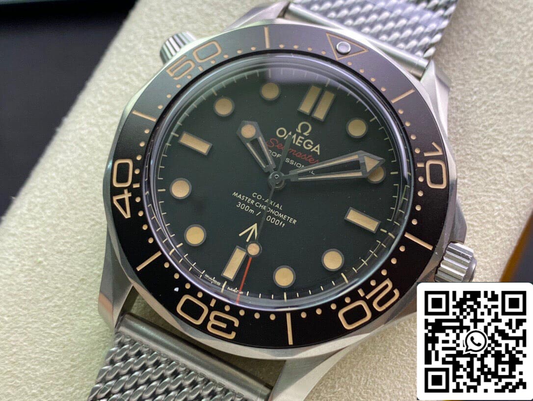 Omega Seamaster Diver 300M 007 Edition 210.90.42.20.01.001 1:1 Best Edition ODER Fabrik schwarzes Zifferblatt