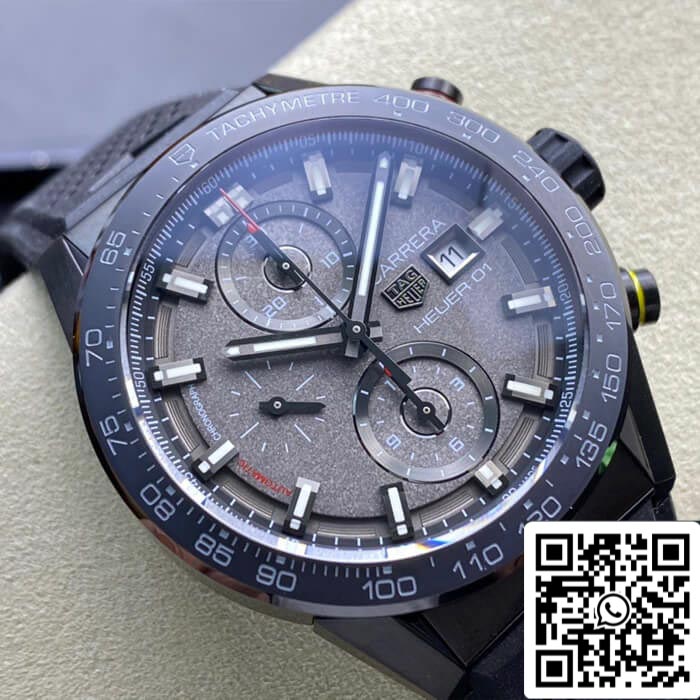 TAG Heuer Carrera CAR201J.FT6087 1:1 Meilleure édition XF Factory Cadran gris