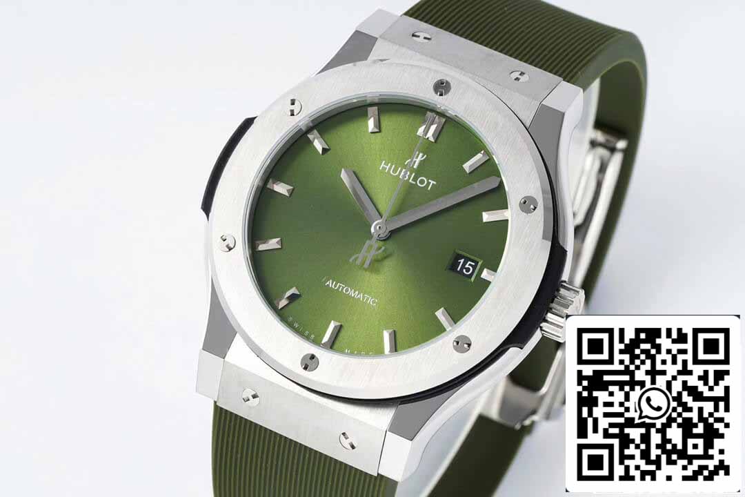 Hublot Classic Fusion 542.NX.8970.RX 42MM 1:1 Meilleure édition HB Cadran vert d'usine