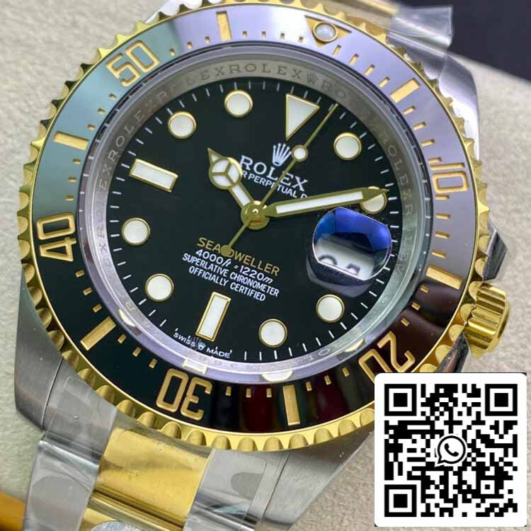 Rolex Sea Dweller M126603-0001 1:1 Meilleure édition AR Factory Cadran noir