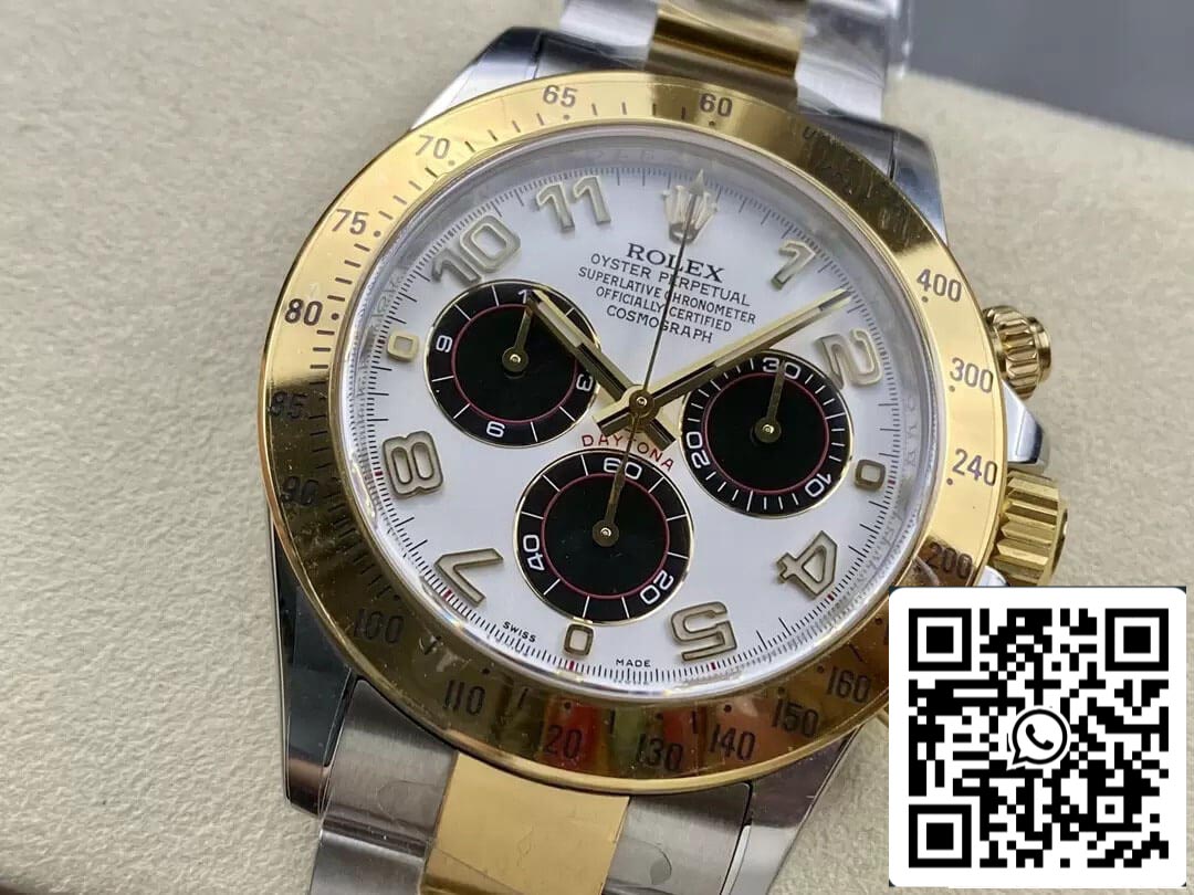 Rolex Cosmograph Daytona M116523 1:1 Meilleure édition Clean Factory Or jaune