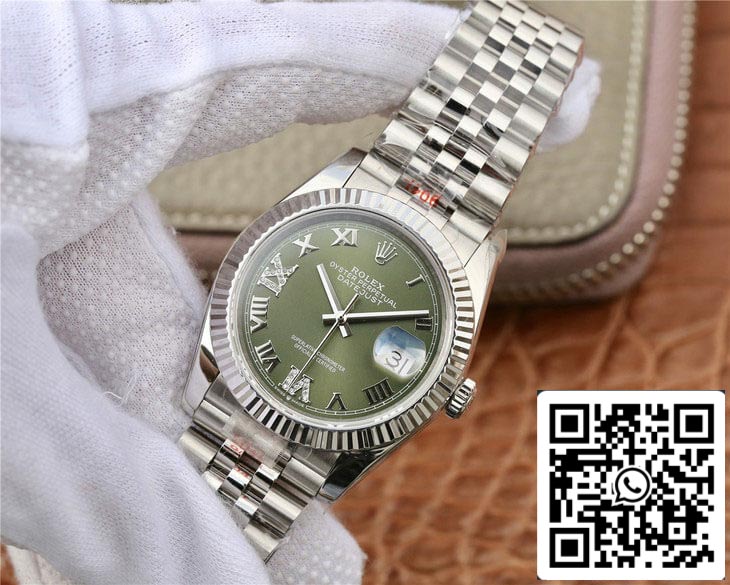 Rolex Datejust 36MM 1:1 Meilleure édition GM Factory Cadran serti de diamants