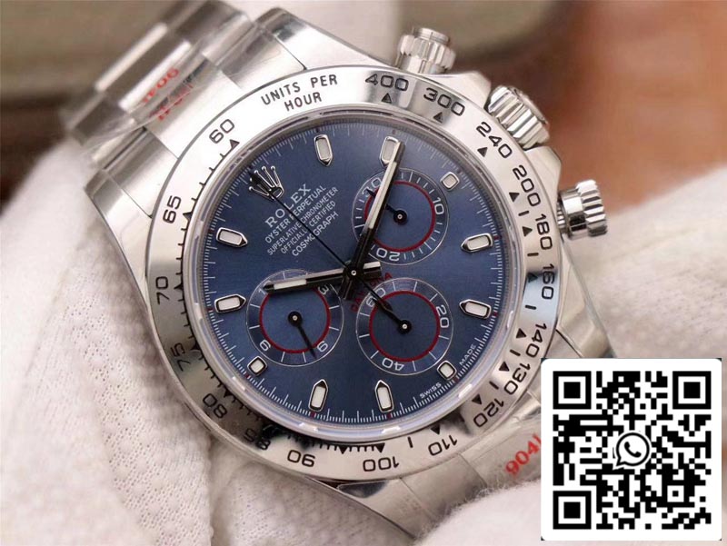 Rolex Daytona Cosmograph 116509-78599 1:1 Best Edition Noob Factory Blue Dial Swiss ETA4130