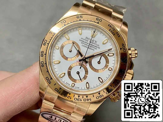 Rolex Cosmograph Daytona M116505-0010 1:1 Meilleure édition Clean Factory V3 Or rose