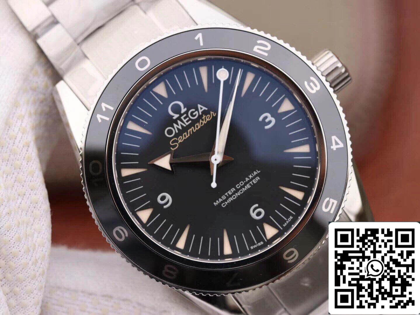 Omega Seamaster Planet Ocean 233.30.41.21.01.001 VS Factory 1: 1 Best Edition svizzero ETA2824 quadrante nero con Superlume