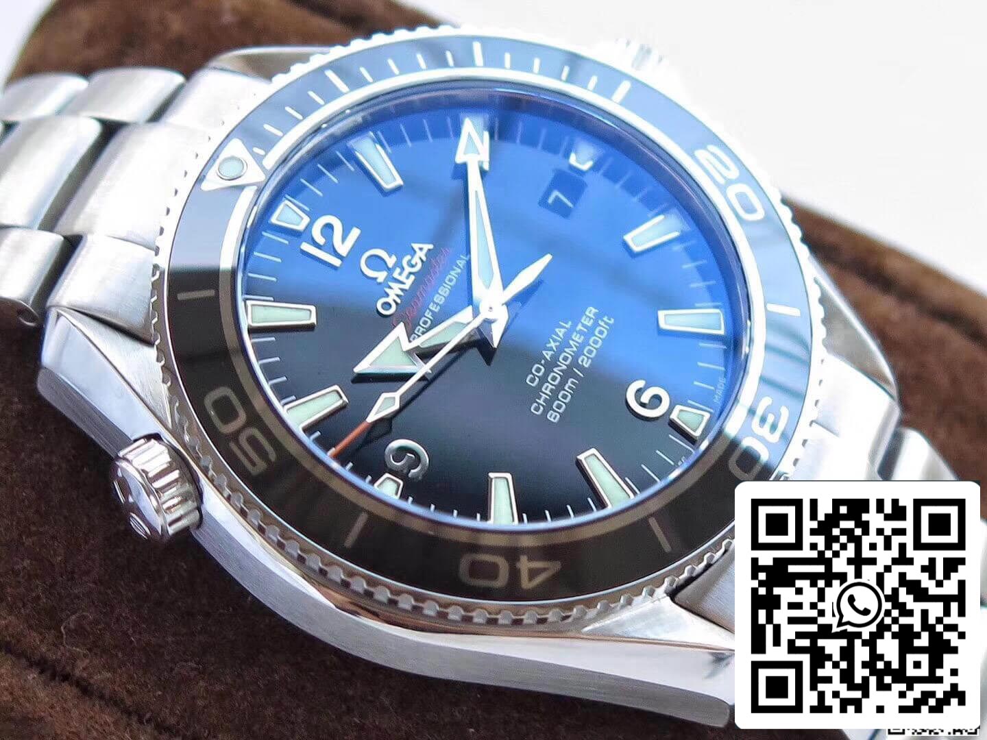 Omega Seamaster Planet Ocean 222.30.42.20.01.001 Noob Factory 1:1 Melhor Edição Swiss ETA