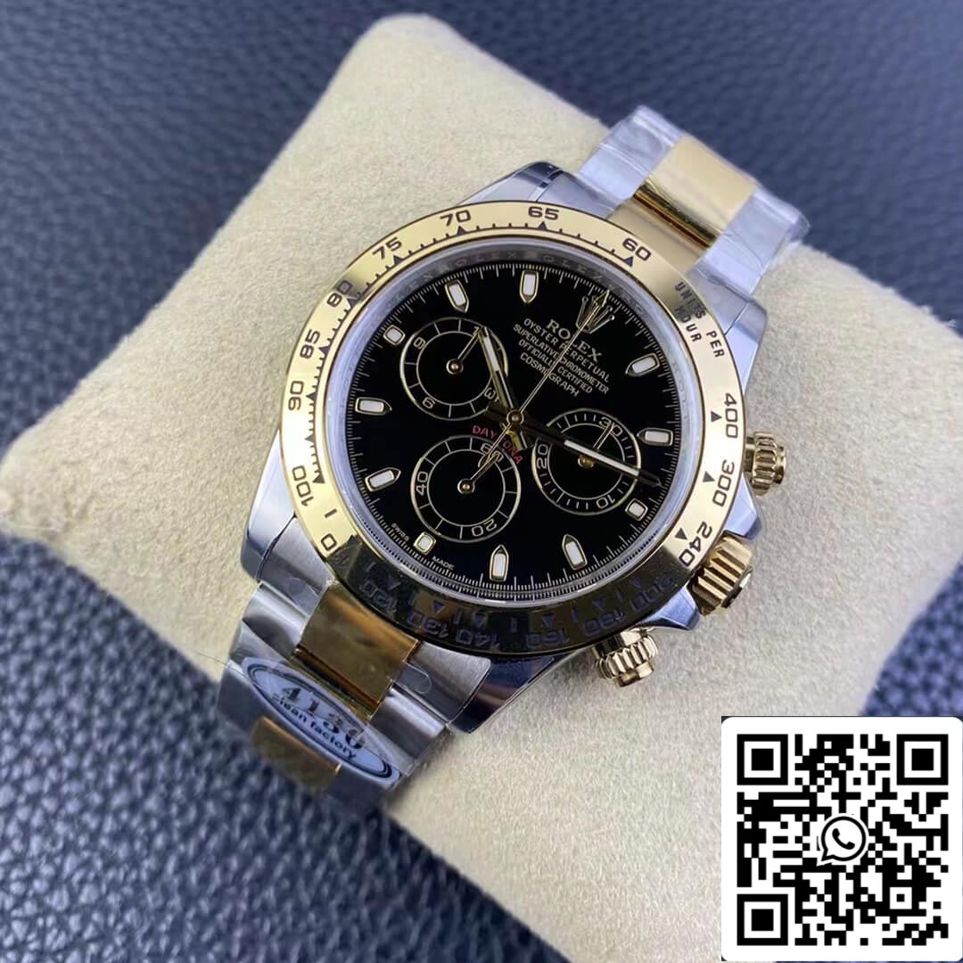 Rolex Cosmograph Daytona M116503-0004 1:1 Meilleure édition Clean Factory V3 Cadran noir