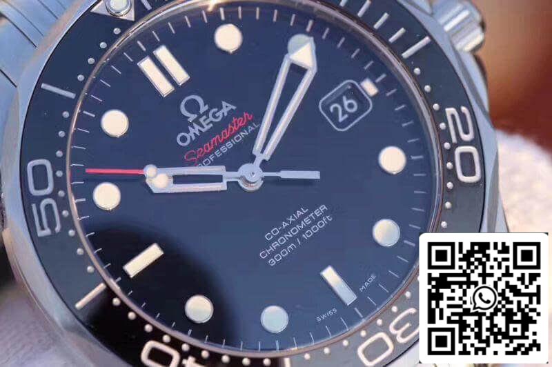 Omega Seamaster Diver 300m 212.30.41.20.01.003 Montres mécaniques d'usine MKS 1: 1 Meilleure édition suisse ETA2824 Cadran noir