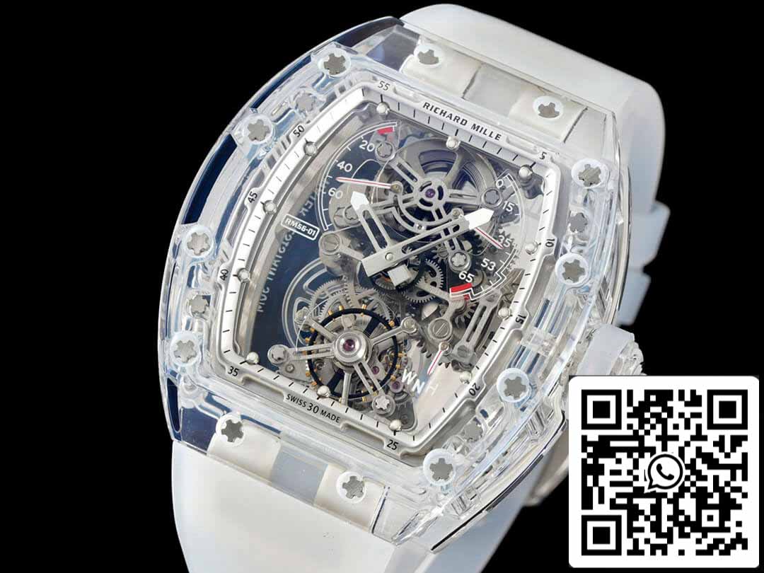 Richard Mille RM 56-01 Tourbillon 1:1 Meilleure édition RM Factory Boîtier transparent