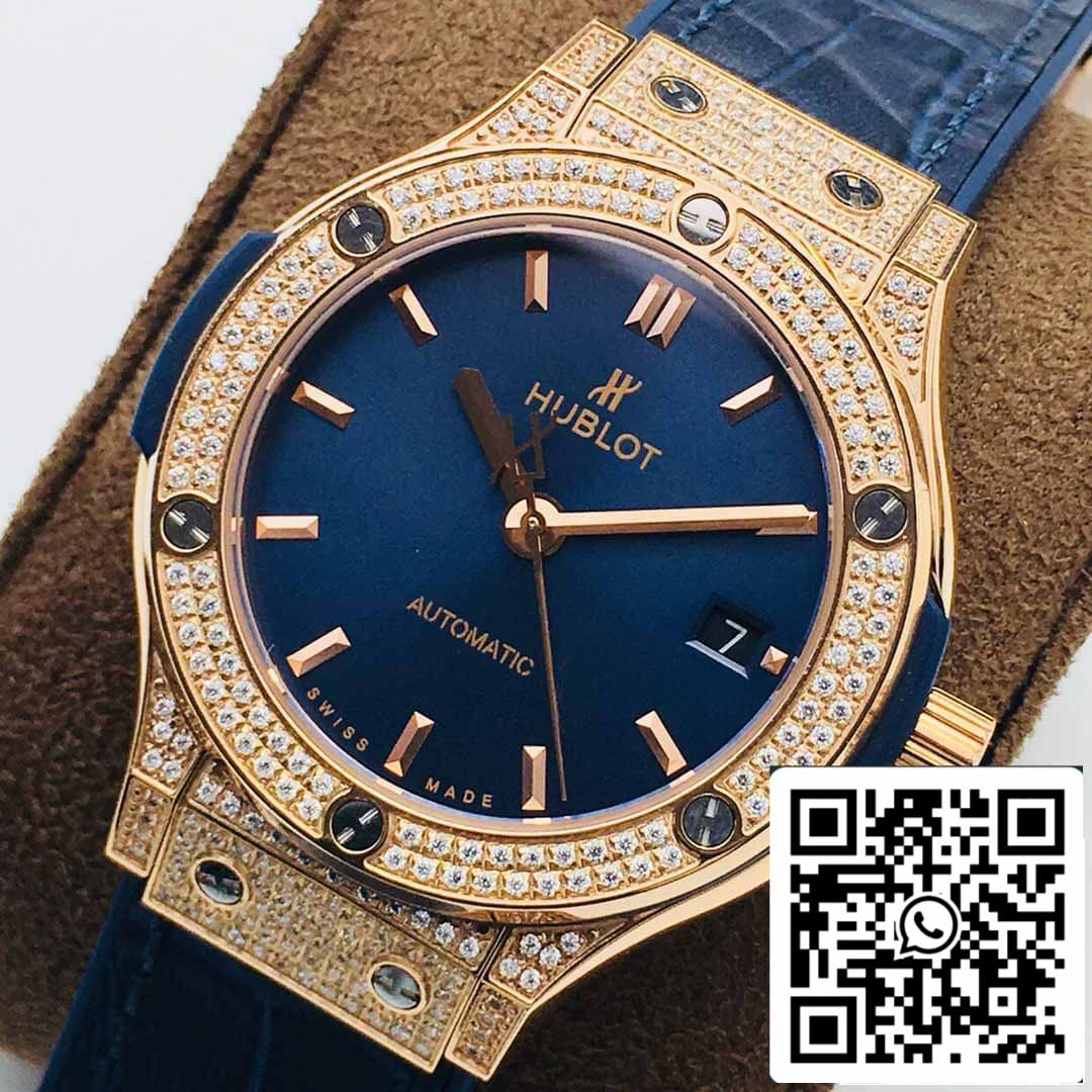 Hublot Classic Fusion 38MM 1:1 Best Edition HB Factory Diamond Case