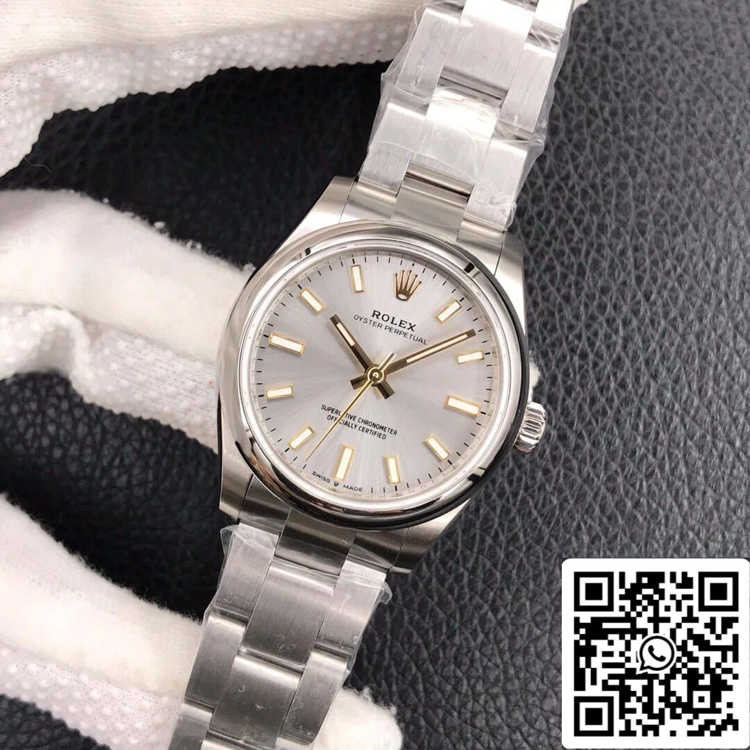 Rolex Oyster Perpetual M277200-0001 31MM 1:1 Melhor Edição EW Factory Aço Inoxidável