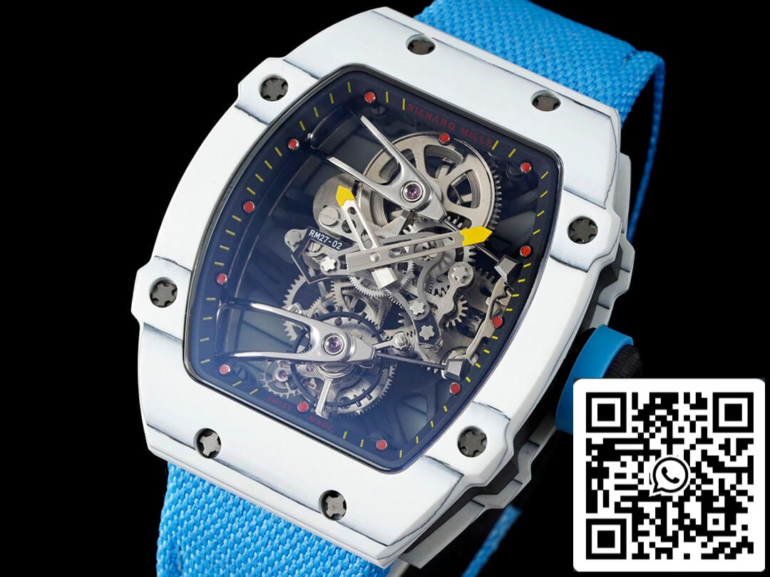 Richard Mille RM27-02 Rafael Nadal Tourbillon 1:1 Best Edition RM Factory Blue Strap